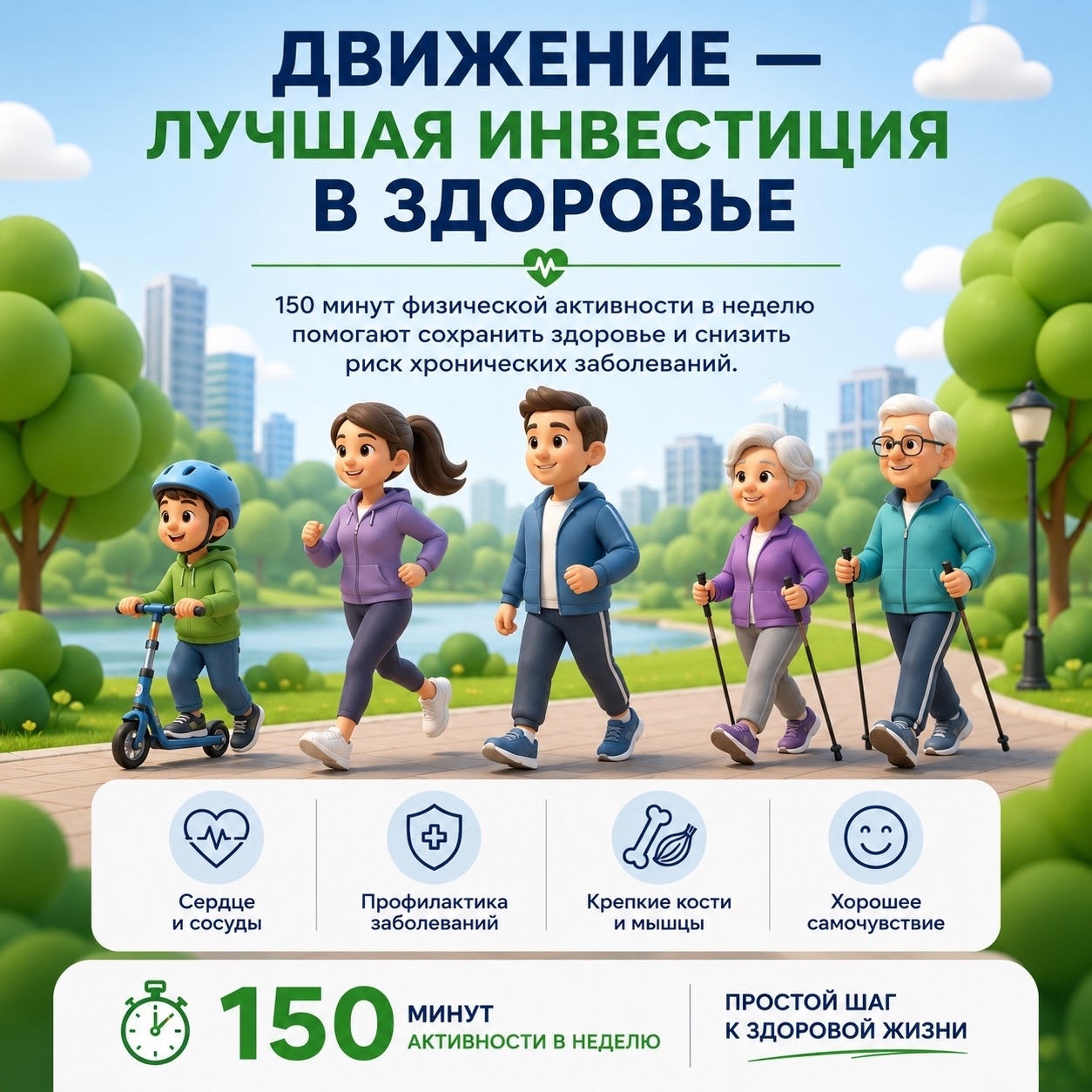 Ваш лучший вклад в здоровое будущее